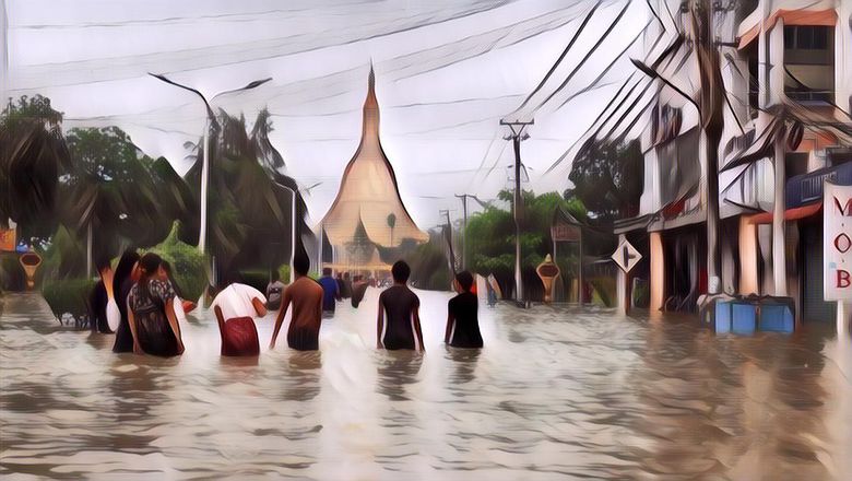 113 Orang Tewas dan 64 Masih Hilang Akibat Bajir di&nbsp;Myanmar